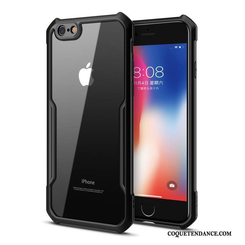 iPhone 6/6s Coque Créatif Noir Transparent Incassable Très Mince