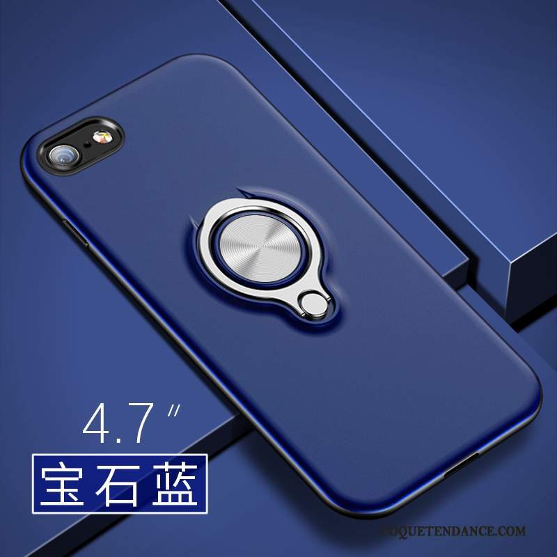 iPhone 6/6s Coque Nouveau Délavé En Daim Bleu Silicone De Téléphone