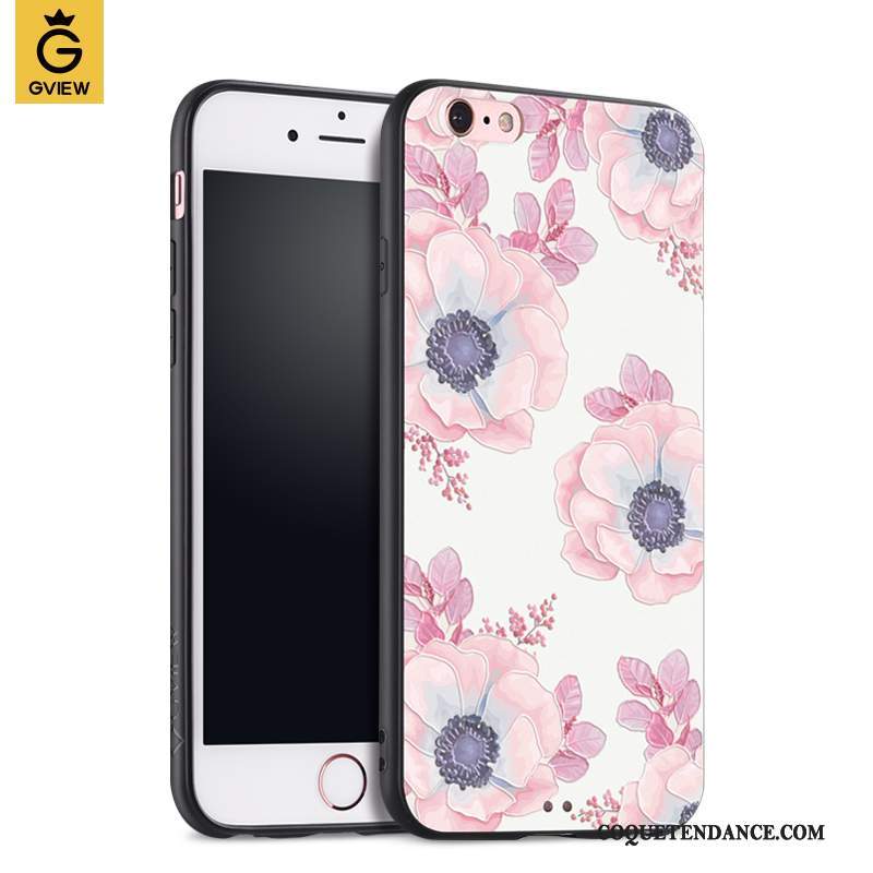 iPhone 6/6s Coque Rose De Téléphone Élégant Marque De Tendance Silicone