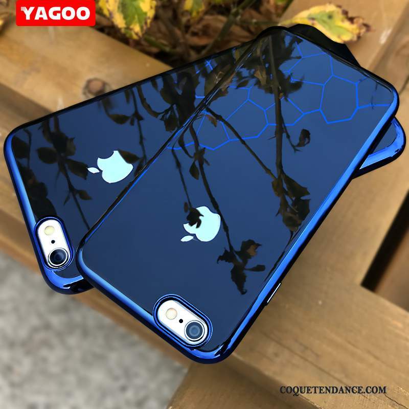 iPhone 6/6s Coque Très Mince Tendance Silicone Bleu Personnalité