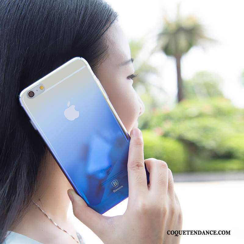 iPhone 6/6s Plus Coque Bleu Très Mince Incassable Tout Compris Étui