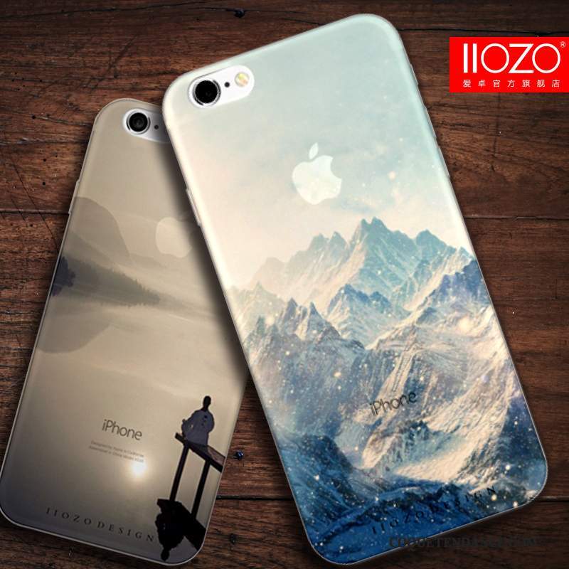 iPhone 6/6s Plus Coque Luxe Étui Style Chinois Simple Incassable