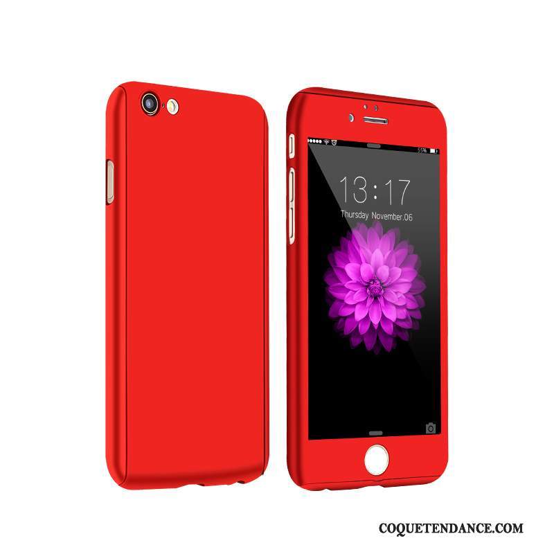iPhone 6/6s Plus Coque Tout Compris Difficile Incassable De Téléphone Rouge