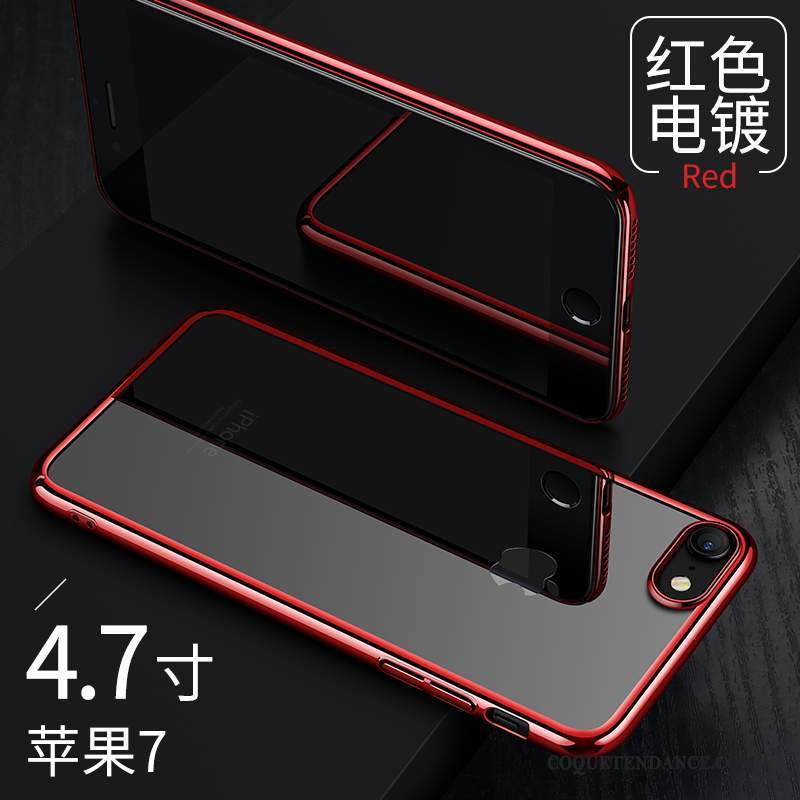 iPhone 7 Coque De Téléphone Nouveau Mince Protection Rouge