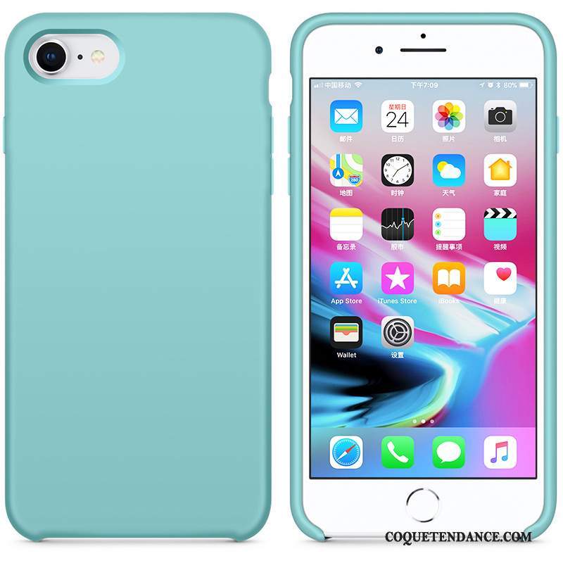iPhone 7 Coque Rose Nouveau Bleu Marque De Tendance Tout Compris