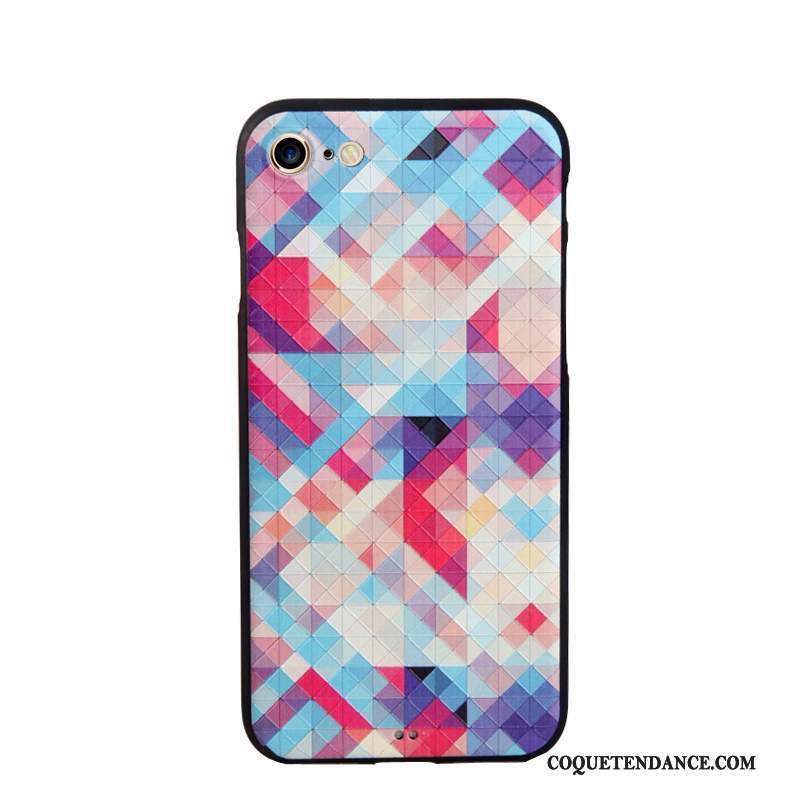 iPhone 7 Coque Tendance Protection De Téléphone Fluide Doux Multicolore