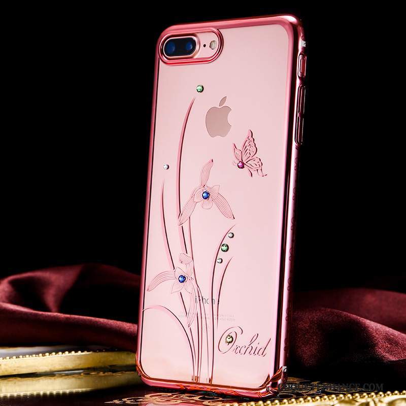 iPhone 7 Plus Coque Difficile Rose Nouveau Étui De Téléphone