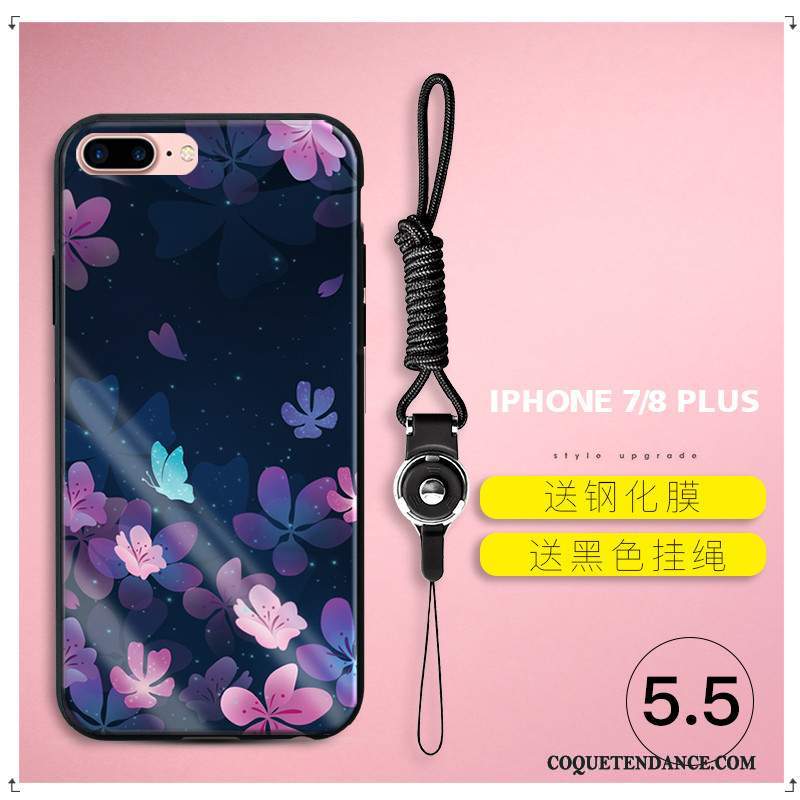 iPhone 7 Plus Coque Fleur Fluide Doux De Téléphone Nouveau Incassable