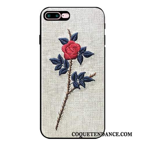 iPhone 7 Plus Coque Fleur Luxe Nouveau Ornements Suspendus Élégant