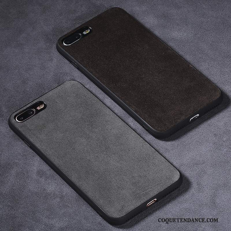 iPhone 7 Plus Coque Gris Créatif Personnalité Incassable Tout Compris