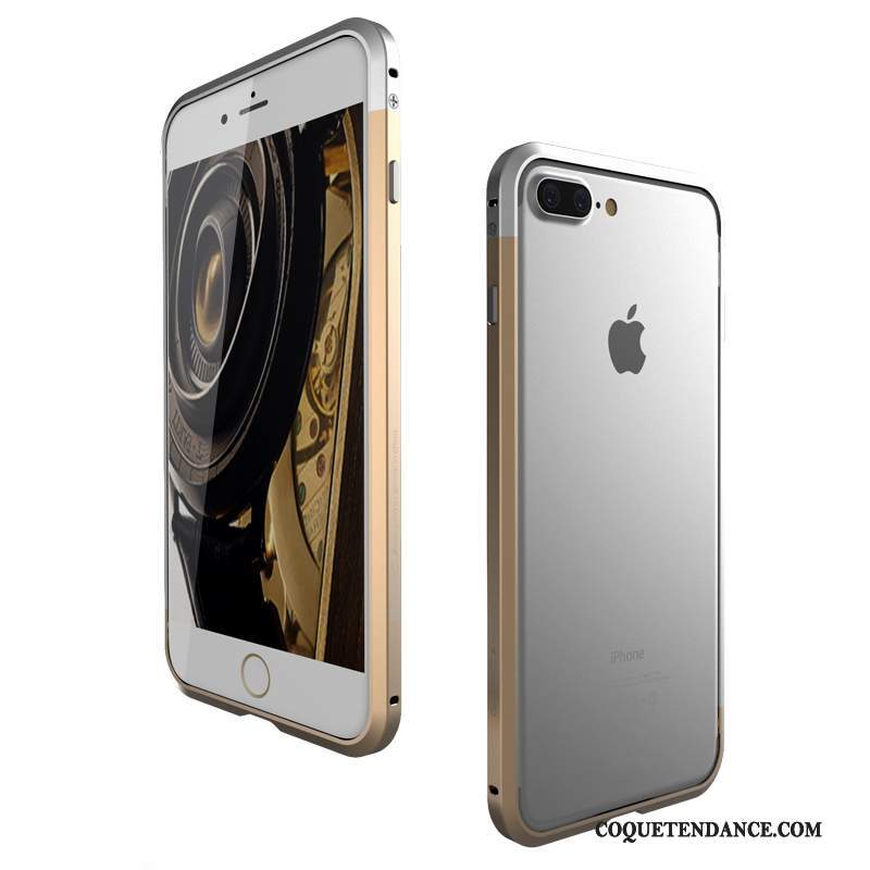 iPhone 7 Plus Coque Protection De Téléphone Border Étui Or