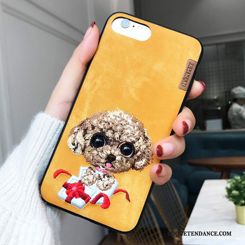 iPhone 7 Plus Coque Tout Compris De Téléphone Marque De Tendance Broderie Amoureux