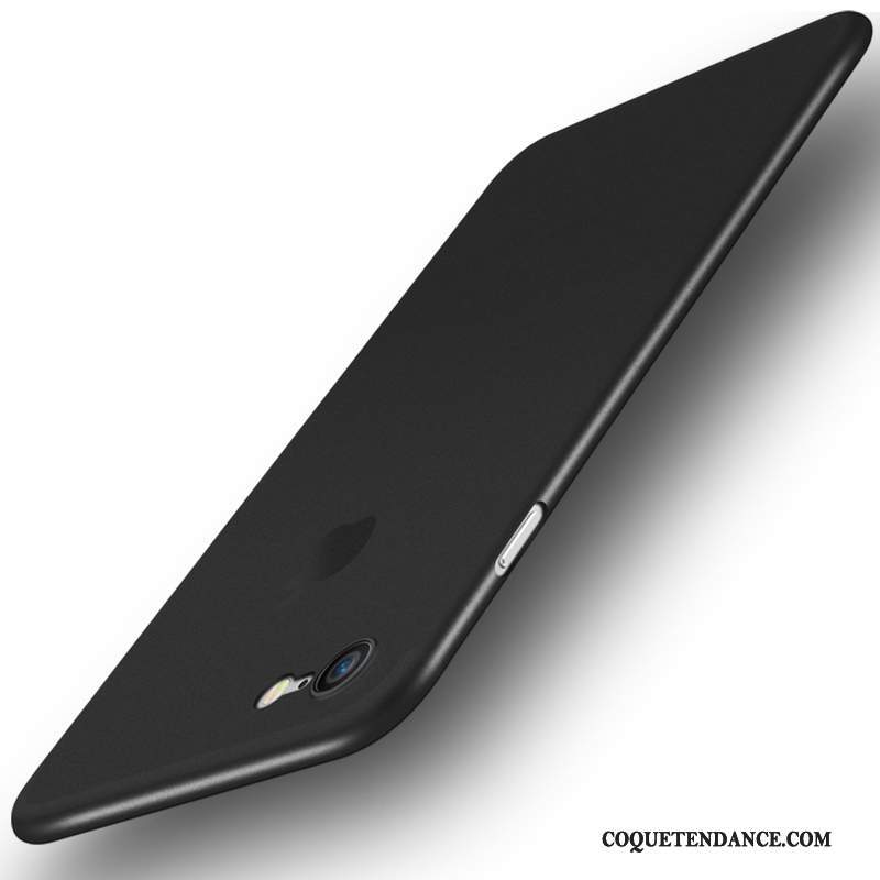 iPhone 7 Plus Coque Très Mince Noir Délavé En Daim De Téléphone