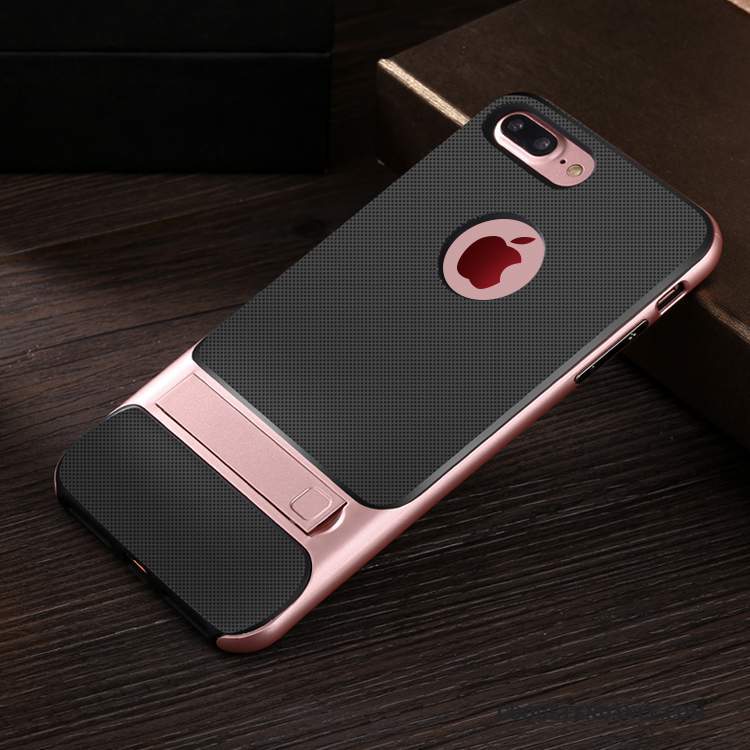 iPhone 7 Plus Coque Étui Tendance Rose Silicone Ornements Suspendus