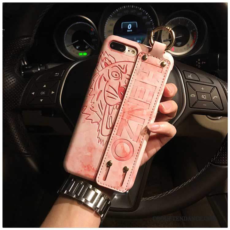 iPhone 8 Plus Coque Amoureux Protection Rose De Téléphone Étui