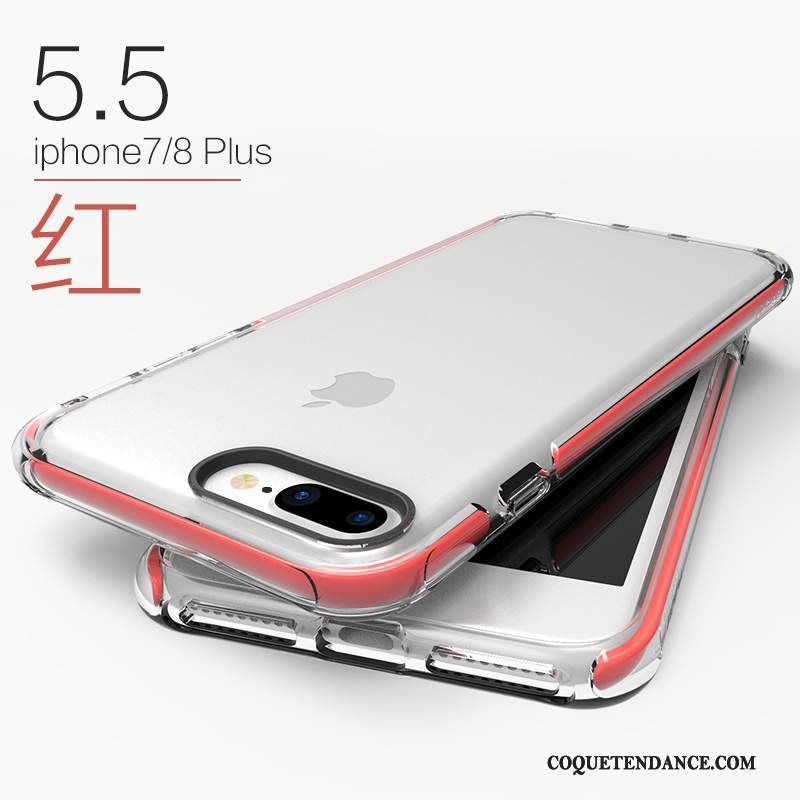 iPhone 8 Plus Coque De Téléphone Transparent Étui Tout Compris Incassable