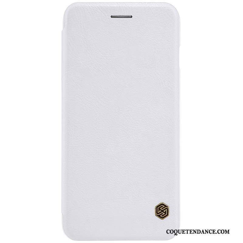 iPhone 8 Plus Coque Incassable Blanc Housse Protection Pu