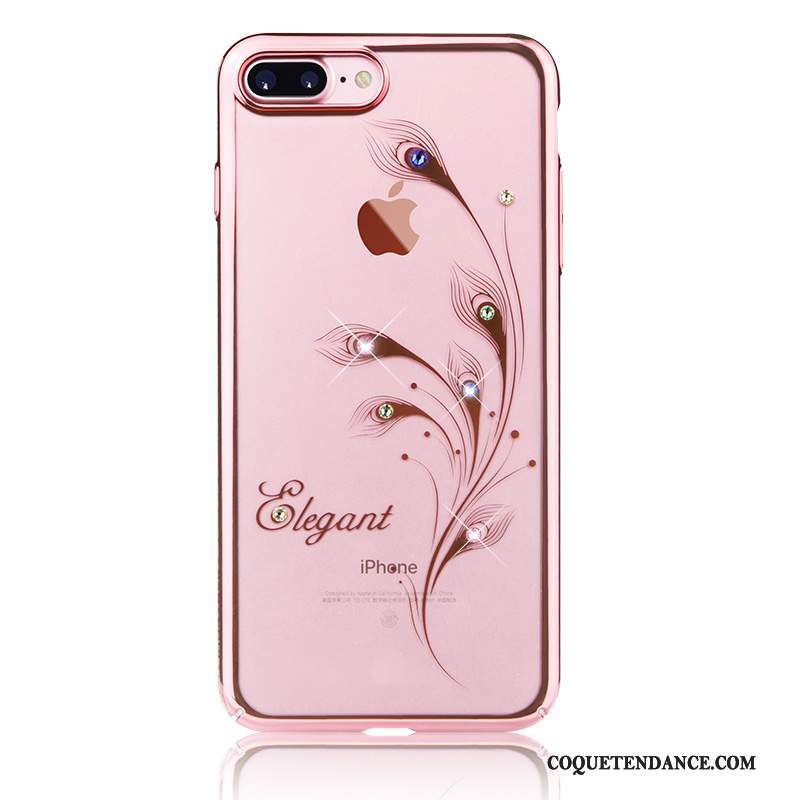 iPhone 8 Plus Coque Nouveau Rose Luxe Tendance De Téléphone