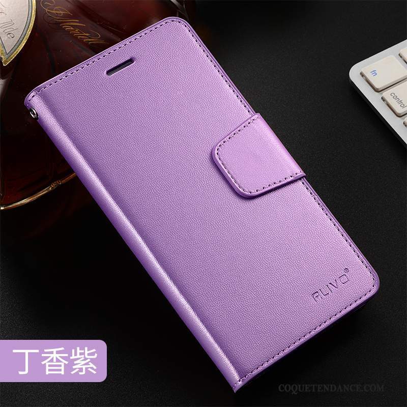 iPhone 8 Plus Coque Silicone Protection Fluide Doux Violet Étui