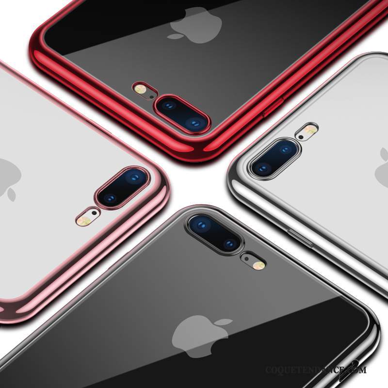 iPhone 8 Plus Coque Silicone Très Mince Multicolore De Téléphone