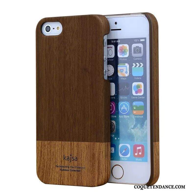 iPhone Se Coque Étui Très Mince Cuir De Téléphone Luxe