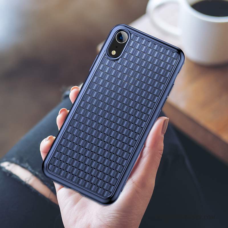 iPhone Xr Coque Amoureux Personnalité Protection Silicone Tout Compris