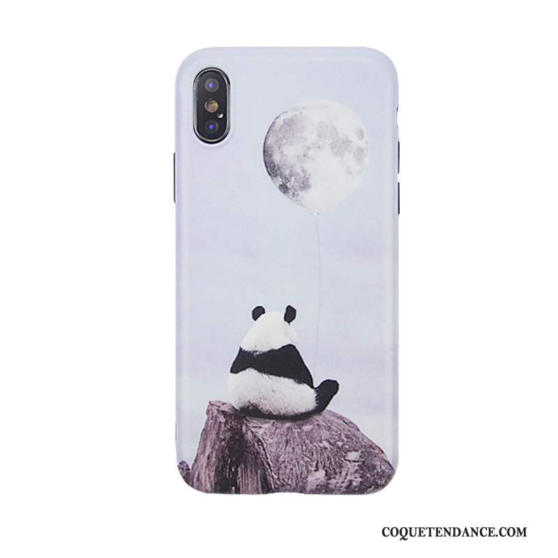 iPhone Xs Coque Charmant De Téléphone Fluide Doux Original Personnalité