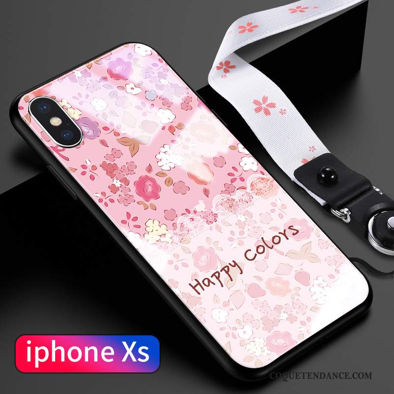 iPhone Xs Coque Marque De Tendance Très Mince Tout Compris Nouveau De Téléphone