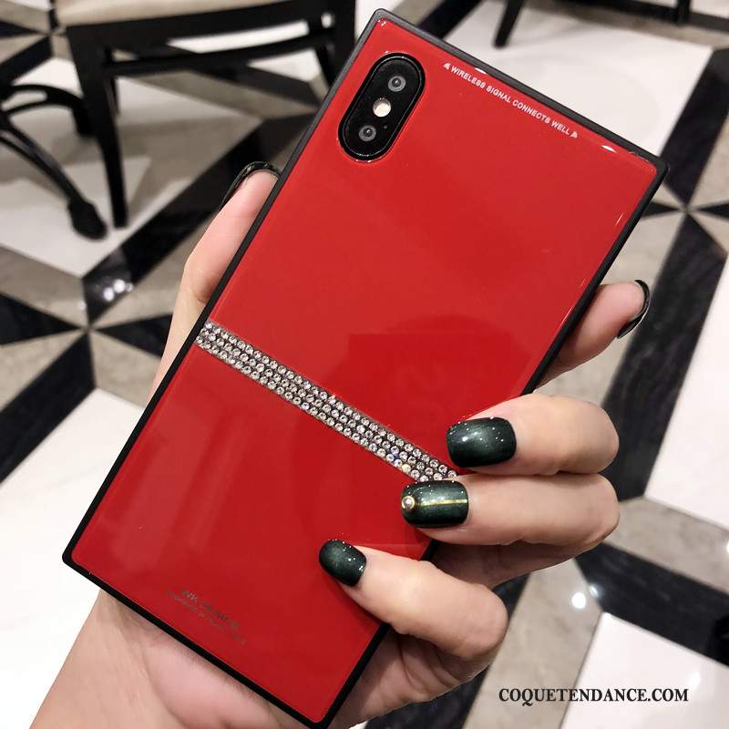 iPhone Xs Coque Tendance Incassable Verre De Téléphone Luxe