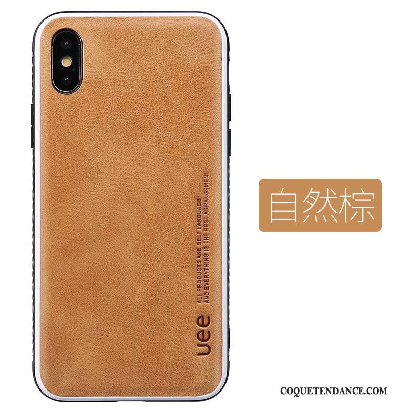 iPhone Xs Coque Étui Tout Compris Qualité Étui En Cuir Nouveau