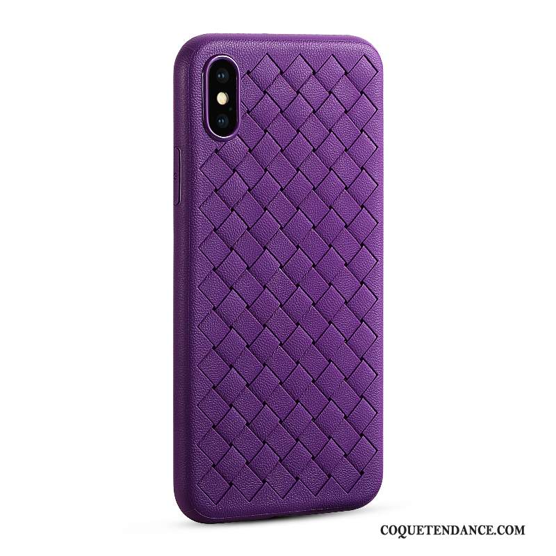 iPhone Xs Max Coque Étui Protection Modèle Fleurie Refroidissement Respirant